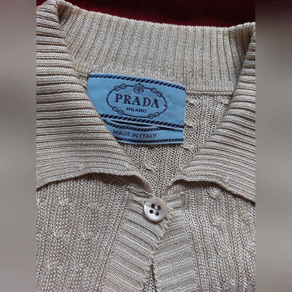 Prada 2-piece Vintage Silk Suit